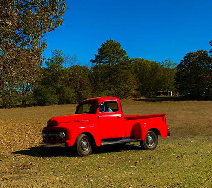 Vintage Red Truck Session